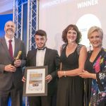 01 North Devon Journal Business Awards
High Bullen Hotel.
Apprentice Employer of the Year - Conditions Monitoring Group.
Picture: Rob Tibbles Ref: BNRT20180524-025_C